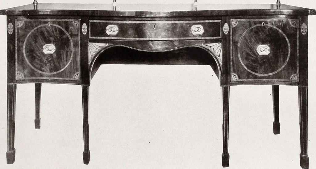 An illustration from The present state of old English furniture, 1921, leaf 233