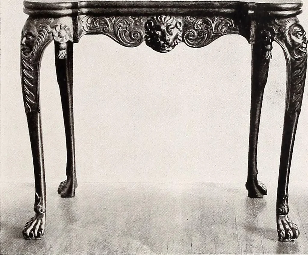 An illustration from The present state of old English furniture, 1921, leaf 239