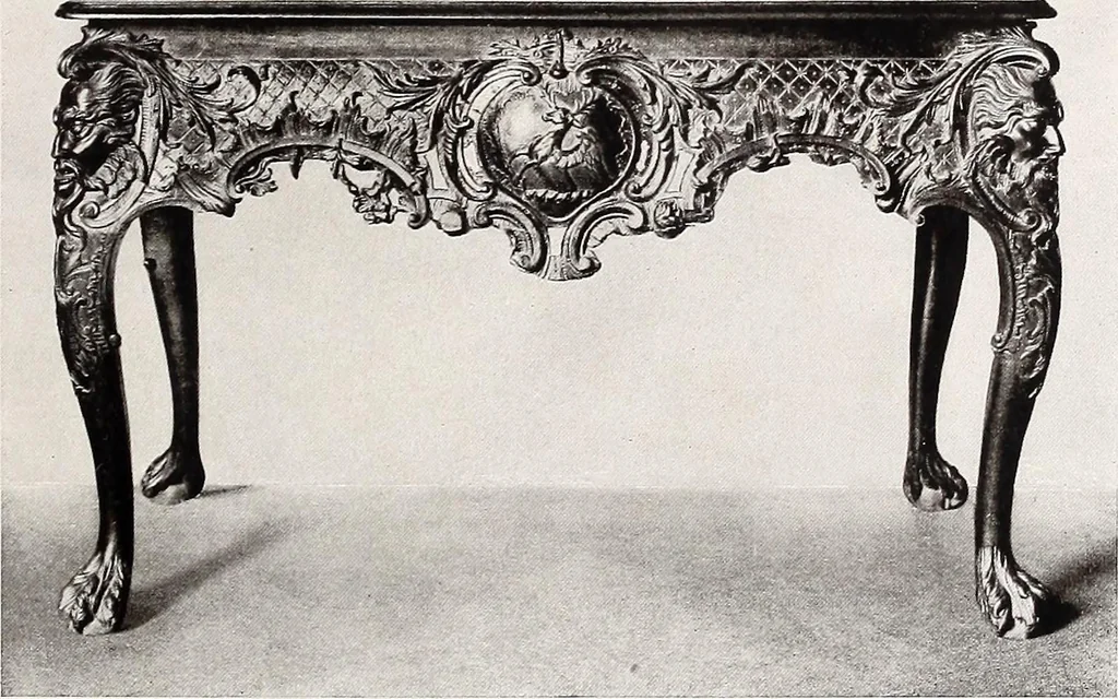 An illustration from The present state of old English furniture, 1921, leaf 239