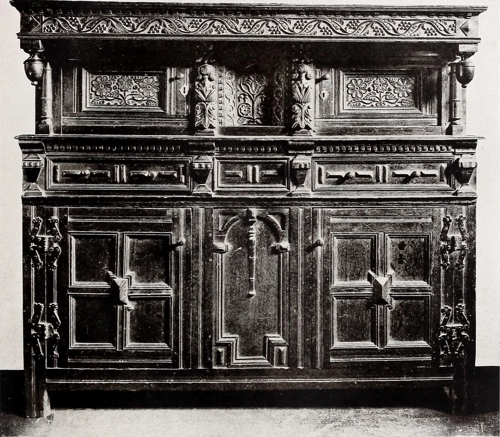 An illustration from The present state of old English furniture, 1921, leaf 56