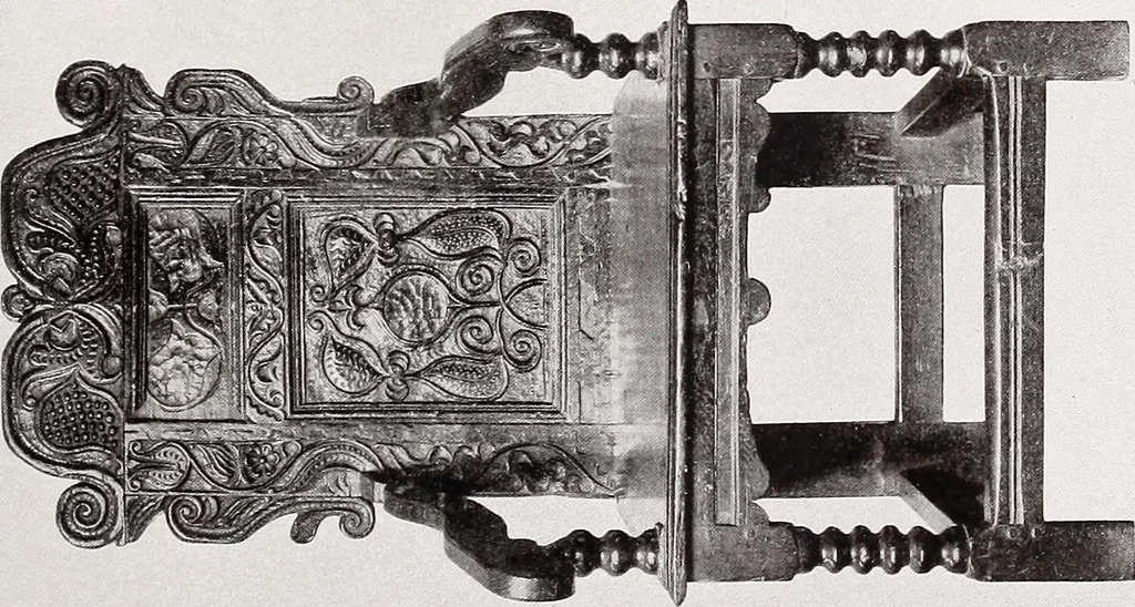 An illustration from The present state of old English furniture, 1921, leaf 58