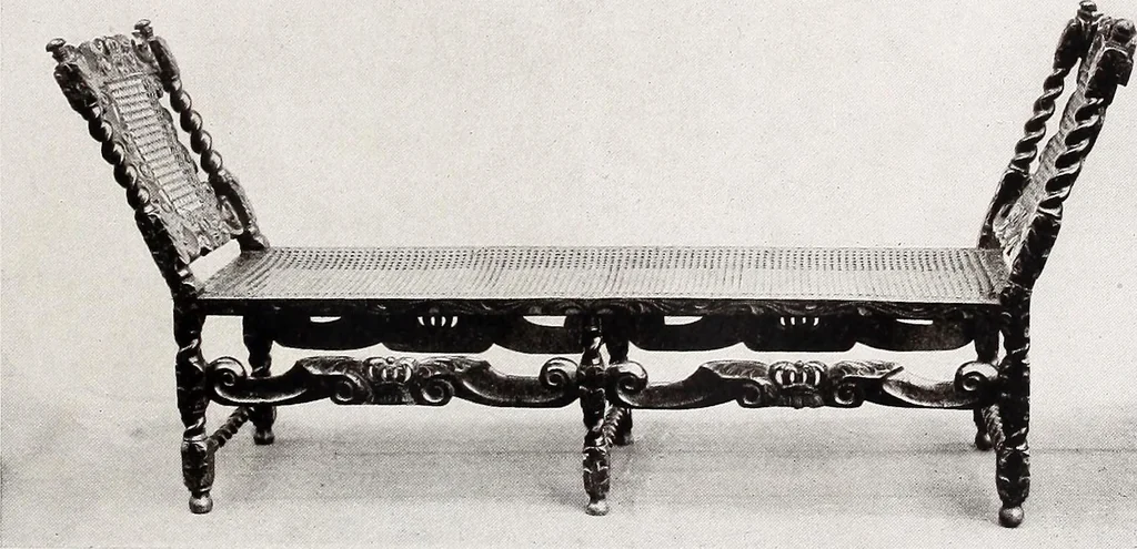 An illustration from The present state of old English furniture, 1921, leaf 78