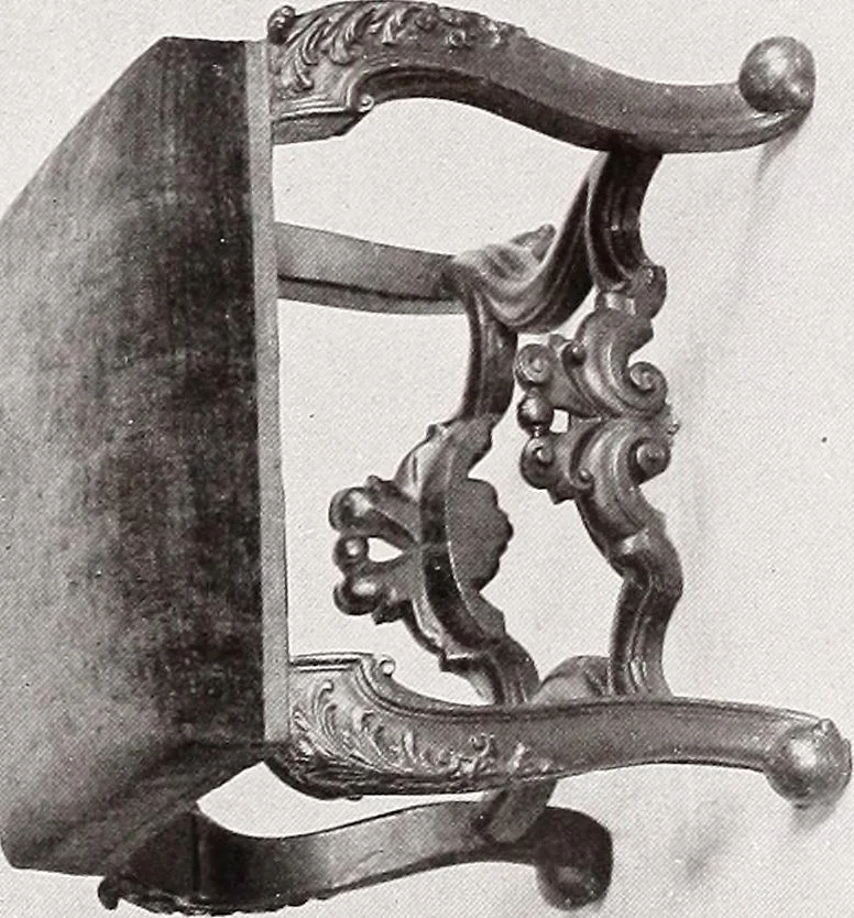 An illustration from The present state of old English furniture, 1921, leaf 88