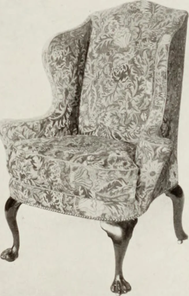 An illustration from The present state of old English furniture, 1921, leaf 104