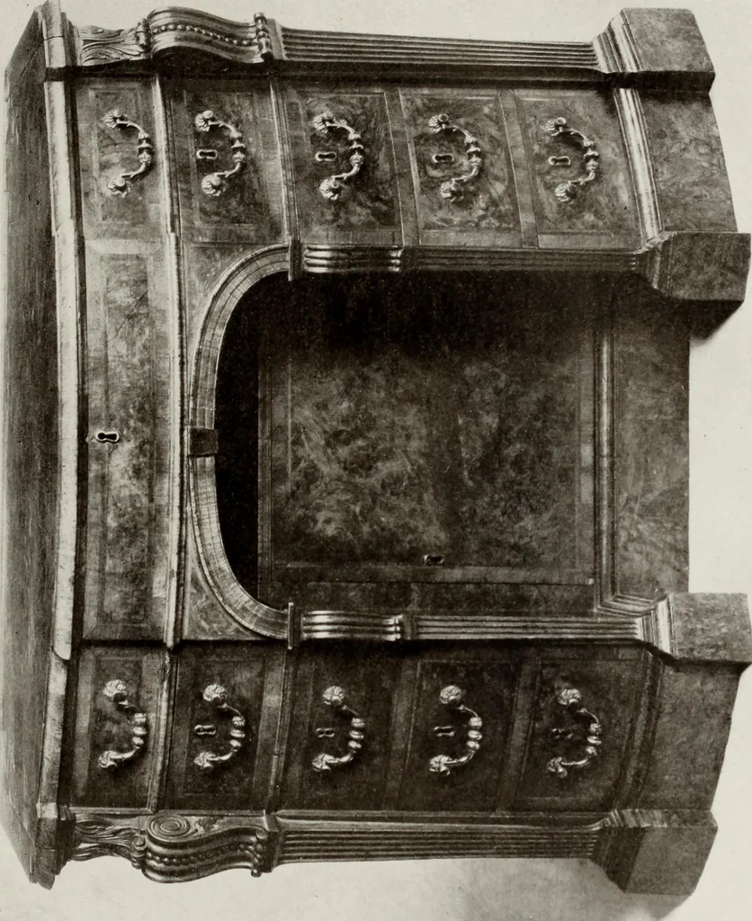 An illustration from The present state of old English furniture, 1921, leaf 110