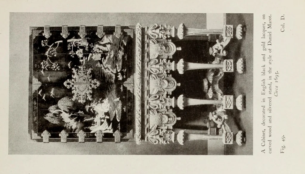 An illustration from The present state of old English furniture, 1921, leaf 114