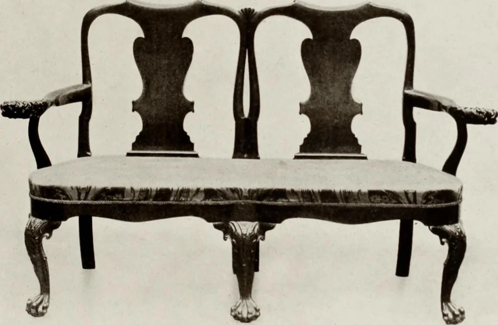 An illustration from The present state of old English furniture, 1921, leaf 152