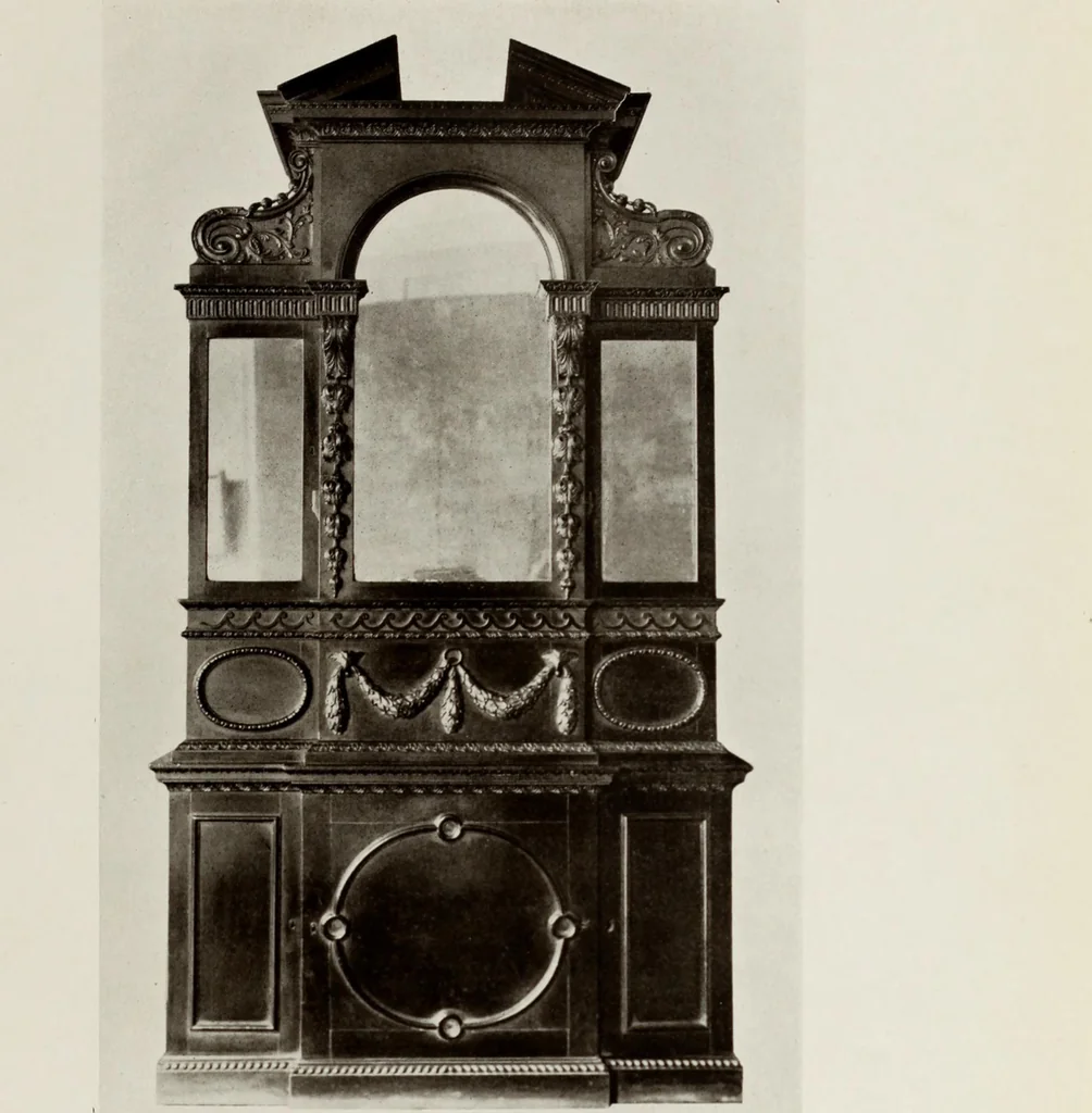 An illustration from The present state of old English furniture, 1921, leaf 158