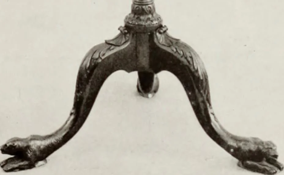 An illustration from The present state of old English furniture, 1921, leaf 170