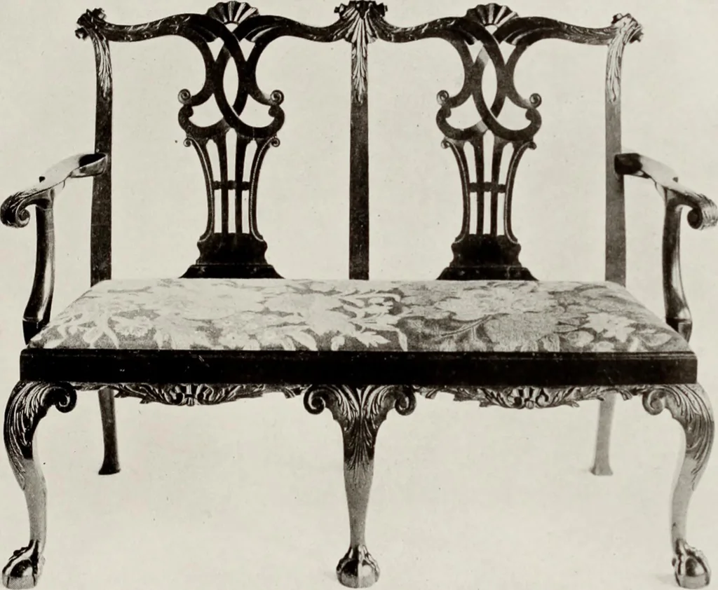 An illustration from The present state of old English furniture, 1921, leaf 174
