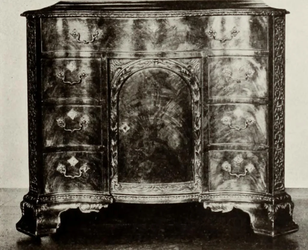 An illustration from The present state of old English furniture, 1921, leaf 194