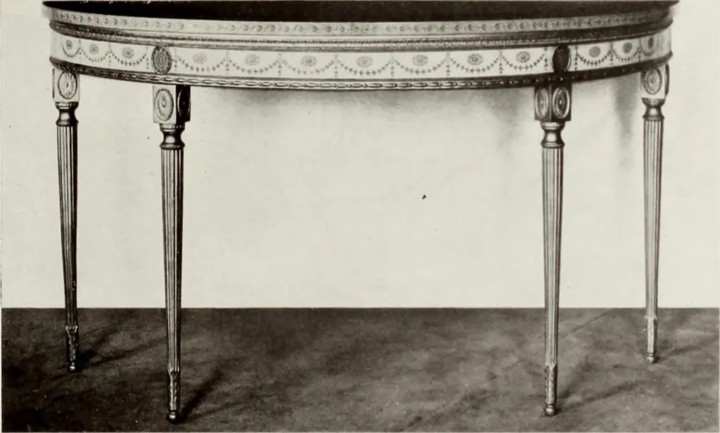 An illustration from The present state of old English furniture, 1921, leaf 228