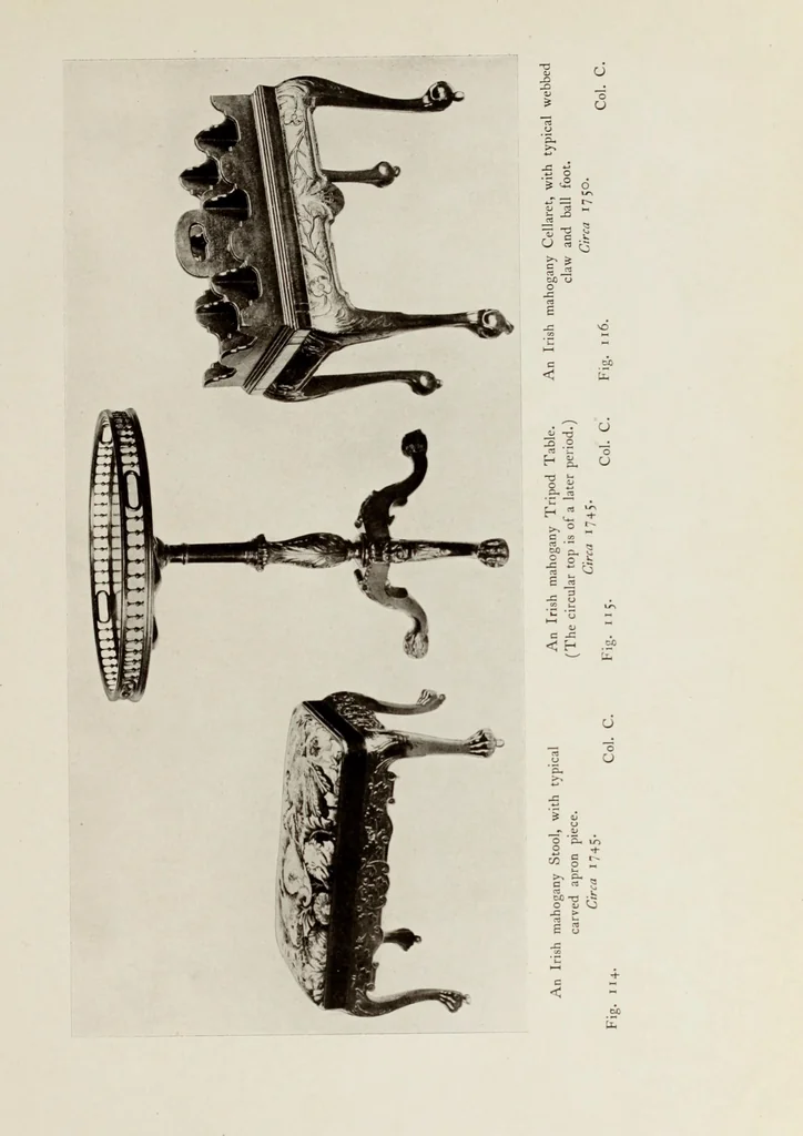 An illustration from The present state of old English furniture, 1921, leaf 238
