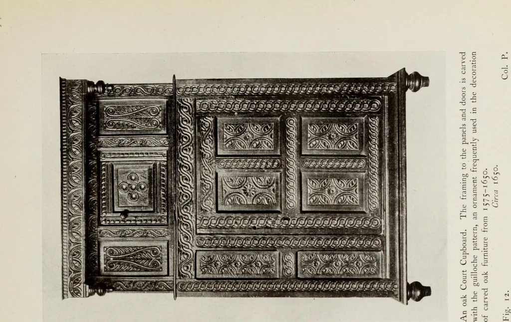 An illustration from The present state of old English furniture, 1921, leaf 58