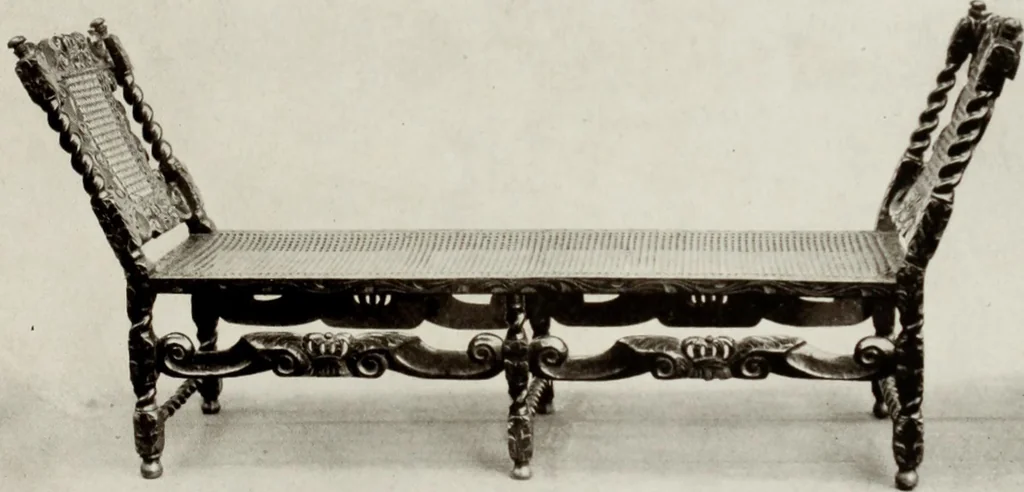 An illustration from The present state of old English furniture, 1921, leaf 78