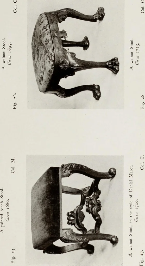 An illustration from The present state of old English furniture, 1921, leaf 88