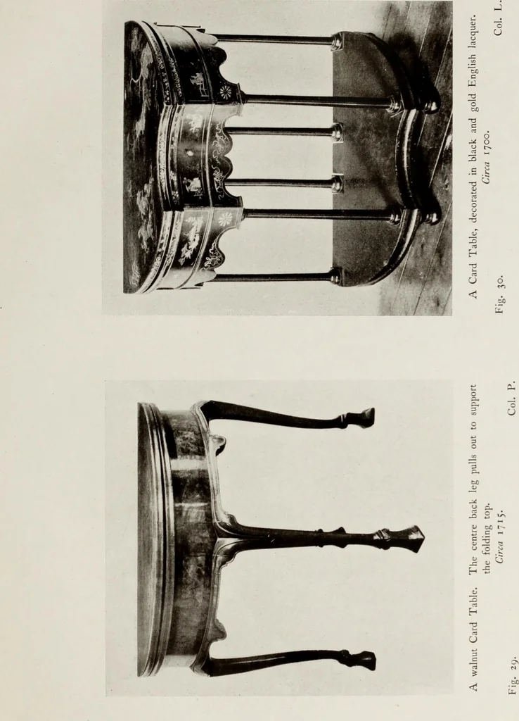 An illustration from The present state of old English furniture, 1921, leaf 92