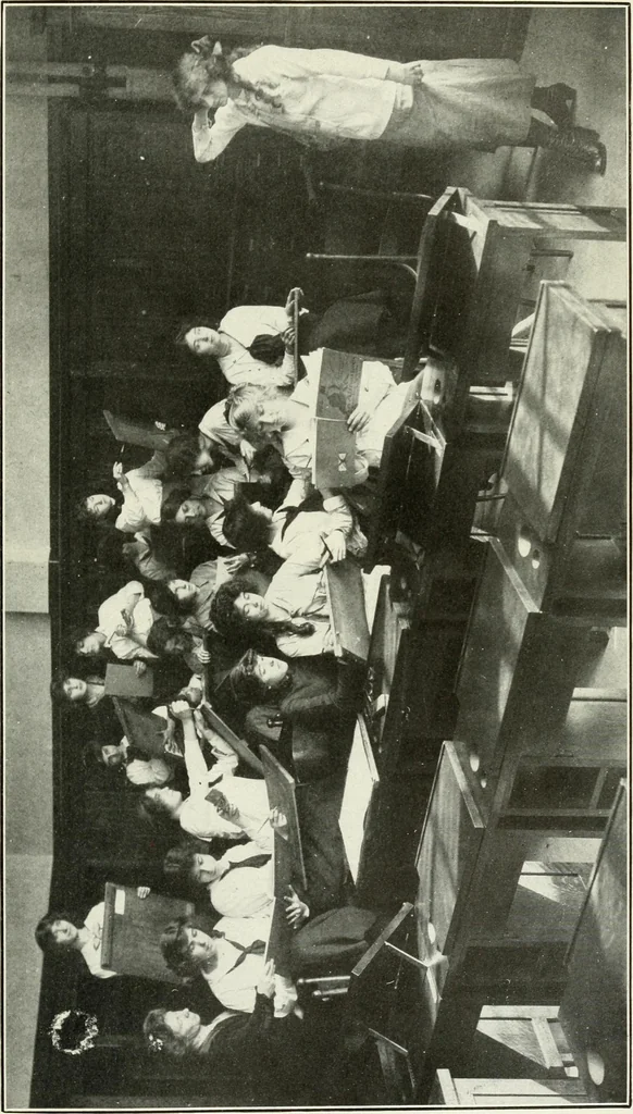 An illustration from Present status of drawing and art in the elementary and secondary schools of the United States, 1914, leaf 392