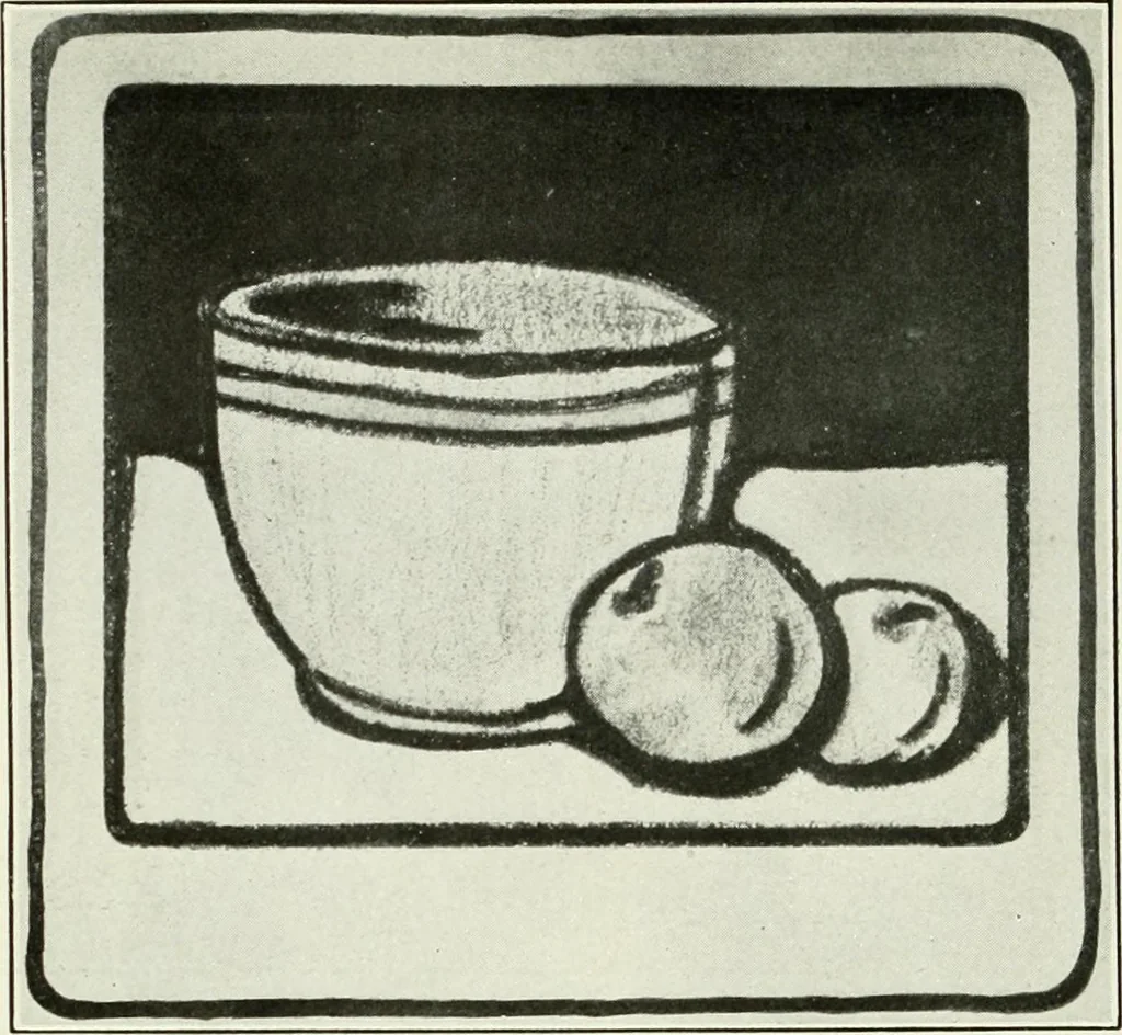 An illustration from Present status of drawing and art in the elementary and secondary schools of the United States, 1914, leaf 393