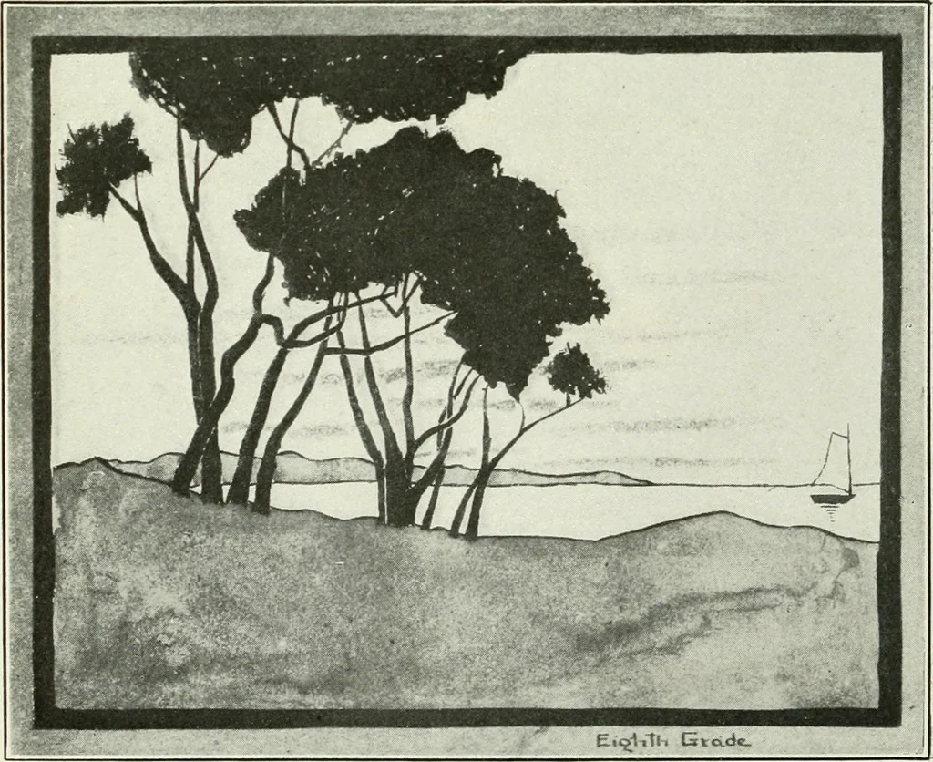 An illustration from Present status of drawing and art in the elementary and secondary schools of the United States, 1914, leaf 393