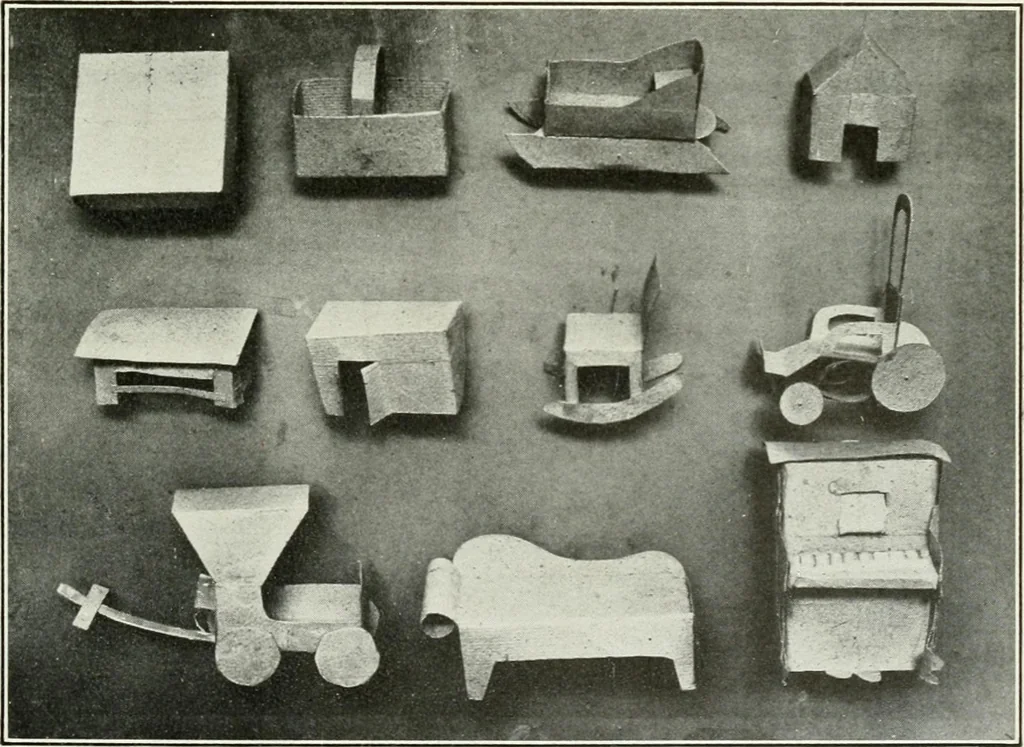 An illustration from Present status of drawing and art in the elementary and secondary schools of the United States, 1914, leaf 396