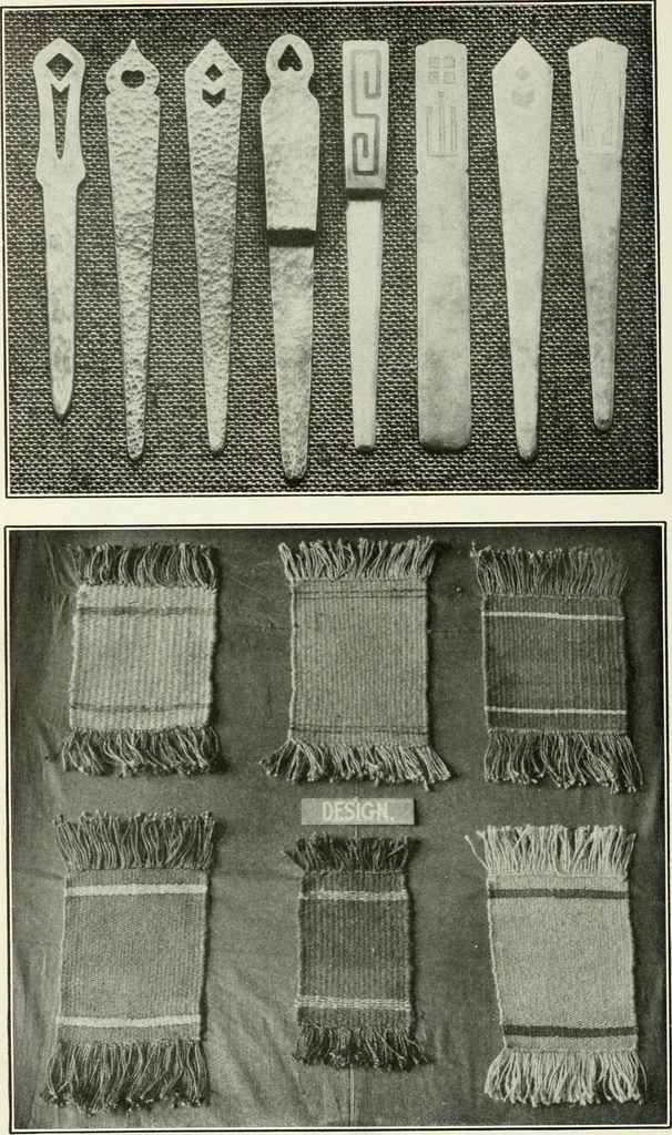 An illustration from Present status of drawing and art in the elementary and secondary schools of the United States, 1914, leaf 397