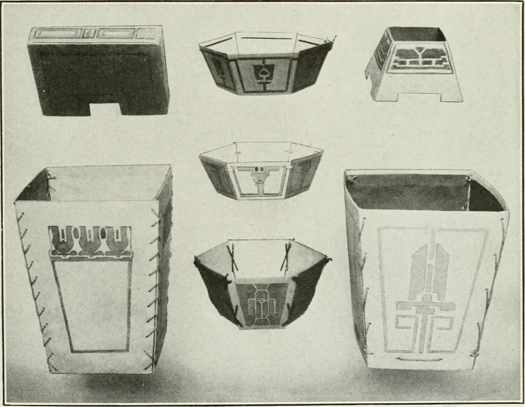An illustration from Present status of drawing and art in the elementary and secondary schools of the United States, 1914, leaf 398