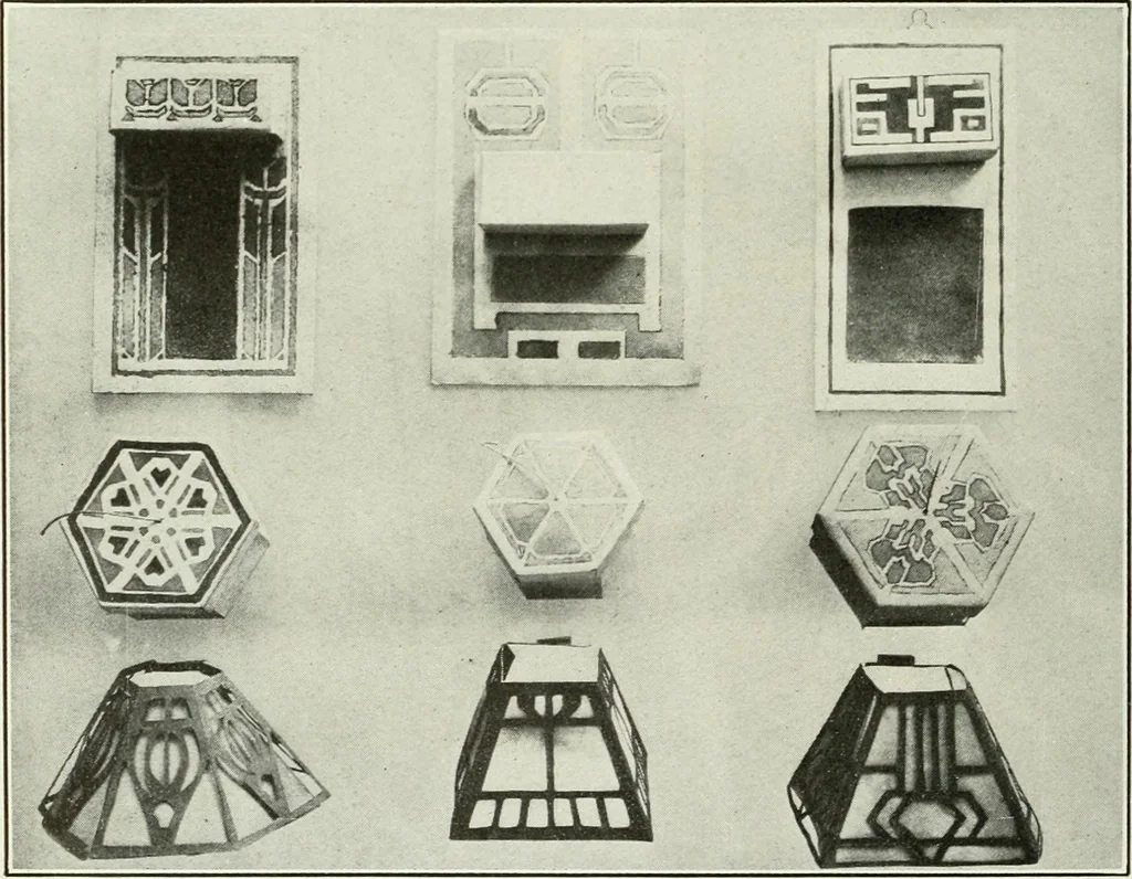 An illustration from Present status of drawing and art in the elementary and secondary schools of the United States, 1914, leaf 399