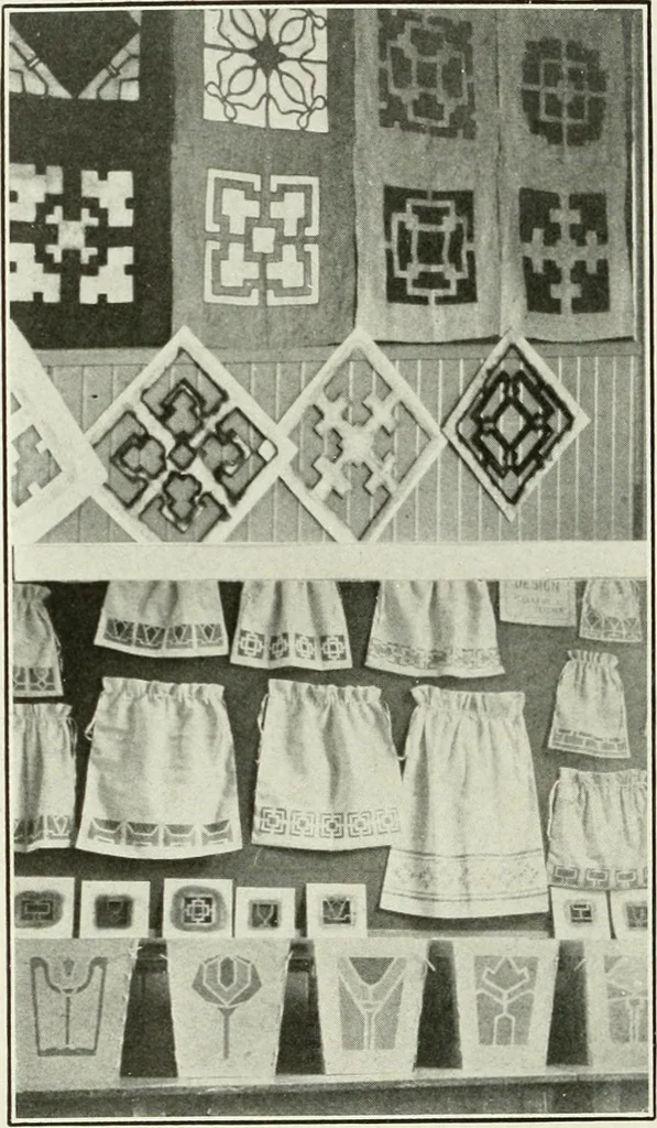 An illustration from Present status of drawing and art in the elementary and secondary schools of the United States, 1914, leaf 401