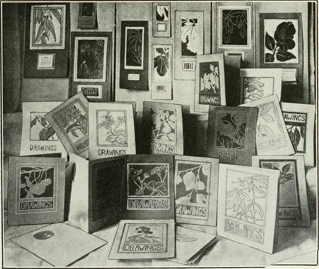An illustration from Present status of drawing and art in the elementary and secondary schools of the United States, 1914, leaf 402