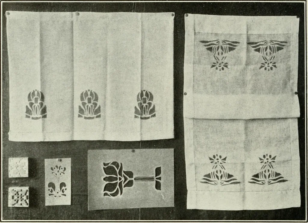 An illustration from Present status of drawing and art in the elementary and secondary schools of the United States, 1914, leaf 403