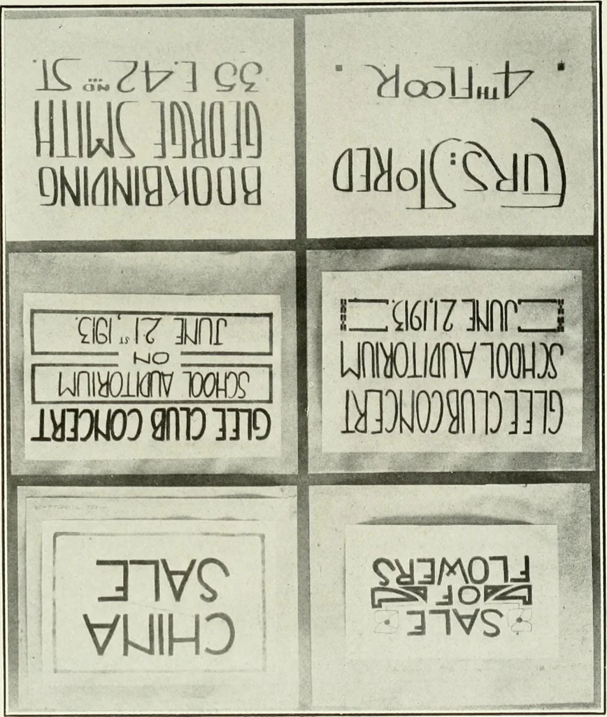 An illustration from Present status of drawing and art in the elementary and secondary schools of the United States, 1914, leaf 417