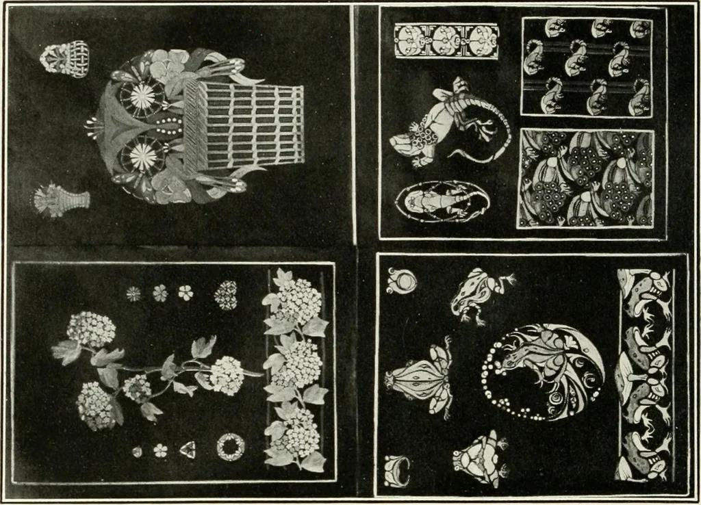 An illustration from Present status of drawing and art in the elementary and secondary schools of the United States, 1914, leaf 433