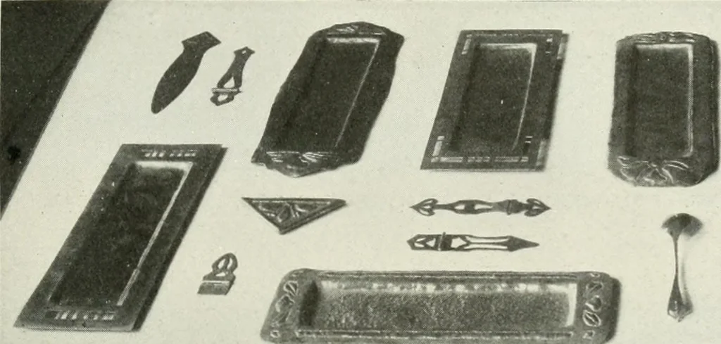 An illustration from Present status of drawing and art in the elementary and secondary schools of the United States, 1914, leaf 436
