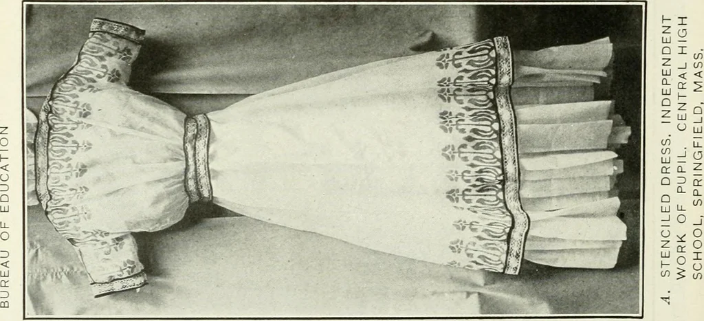 An illustration from Present status of drawing and art in the elementary and secondary schools of the United States, 1914, leaf 443
