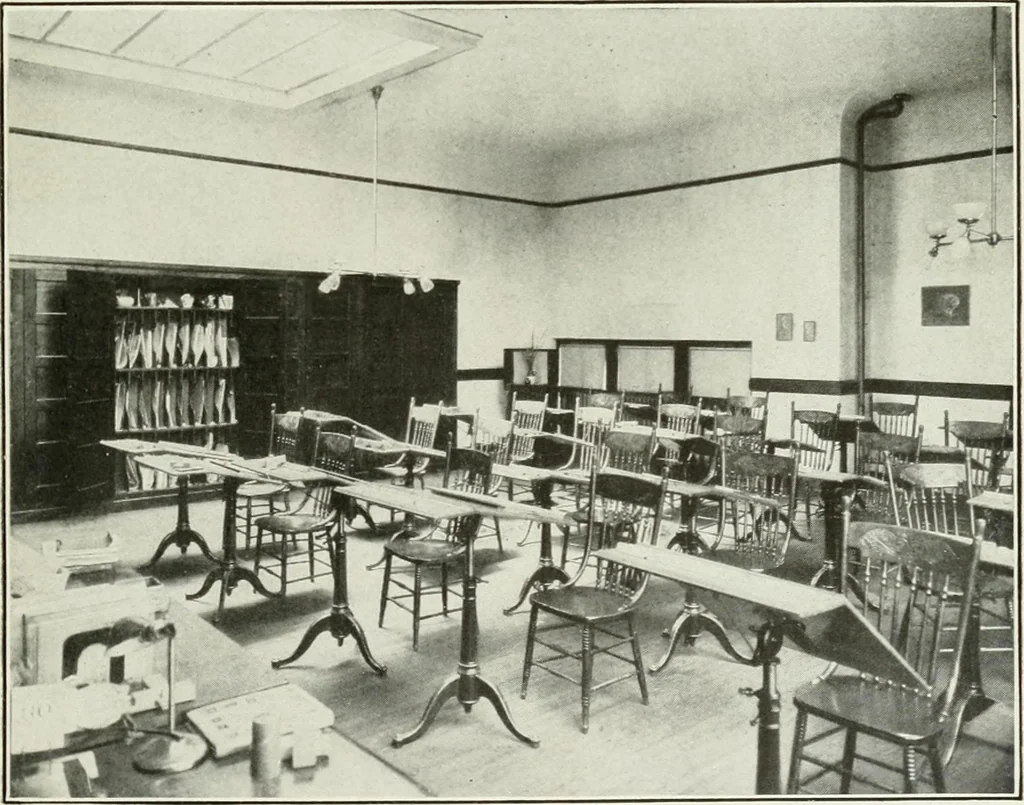 An illustration from Present status of drawing and art in the elementary and secondary schools of the United States, 1914, leaf 452