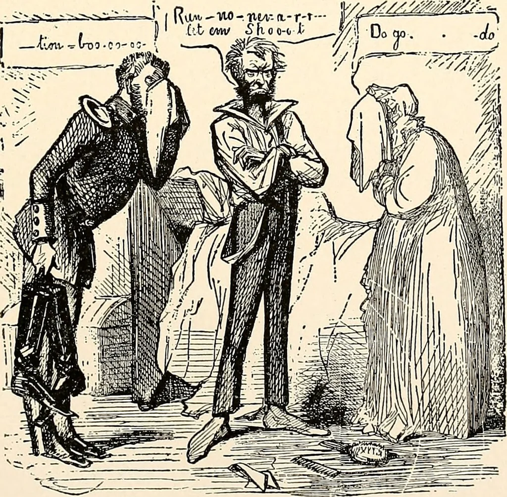 An illustration from Presidential nominations and elections : a history of American conventions, national campaigns, inaugurations and campaign caricature, 1916, leaf 258