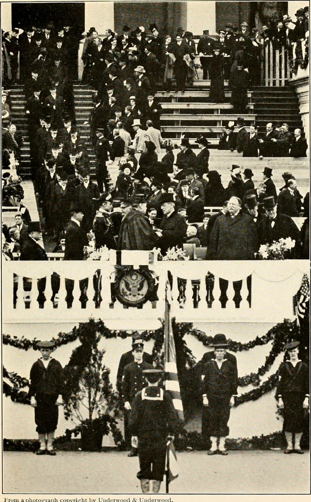 An illustration from Presidential nominations and elections : a history of American conventions, national campaigns, inaugurations and campaign caricature, 1916, leaf 290