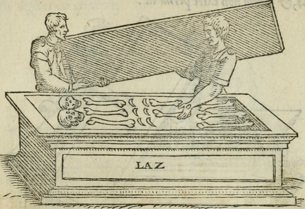 An illustration from Pretiosa margarita novella : de thesavro, ac pretiosissimo philosophorvm lapide : artis huius divinae typus & methodus : collectanea ex Arnaldo, Rhaymundo, Rhasi, Alberto, & Michaele Scoto, 1546, leaf 41