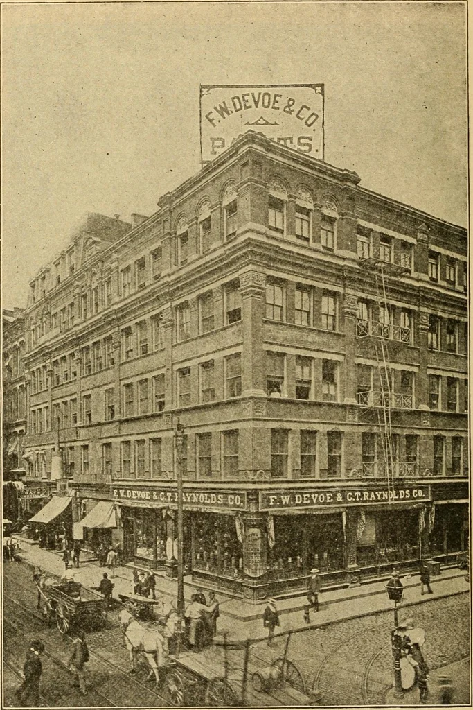 An illustration from Priced catalogue of artists' materials : supplies for oil painting, water color painting, china painting ... and drawing materials for architects and engineers, manual training schools and colleges., 1914, leaf 11