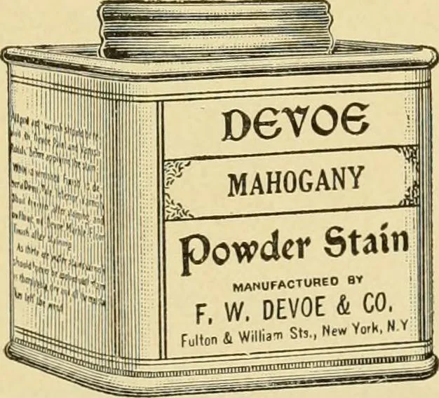 An illustration from Priced catalogue of artists' materials : supplies for oil painting, water color painting, china painting ... and drawing materials for architects and engineers, manual training schools and colleges., 1914, leaf 118