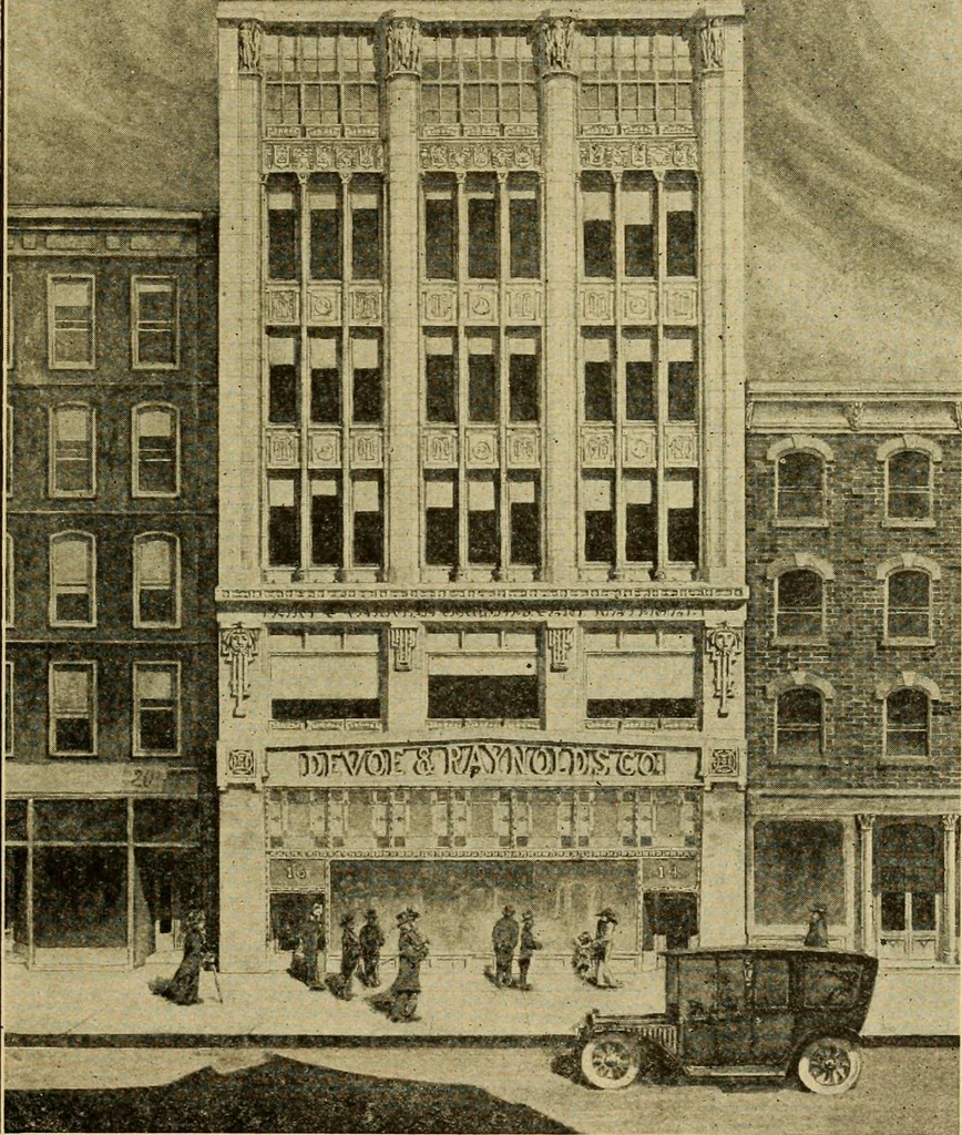An illustration from Priced catalogue of artists' materials : supplies for oil painting, water color painting, china painting ... and drawing materials for architects and engineers, manual training schools and colleges., 1914, leaf 12