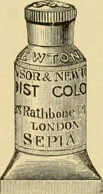 An illustration from Priced catalogue of artists' materials : supplies for oil painting, water color painting, china painting ... and drawing materials for architects and engineers, manual training schools and colleges., 1914, leaf 126