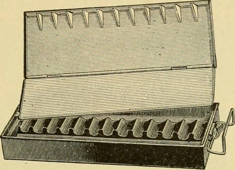 An illustration from Priced catalogue of artists' materials : supplies for oil painting, water color painting, china painting ... and drawing materials for architects and engineers, manual training schools and colleges., 1914, leaf 130