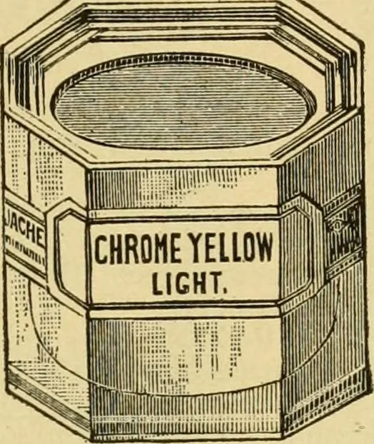 An illustration from Priced catalogue of artists' materials : supplies for oil painting, water color painting, china painting ... and drawing materials for architects and engineers, manual training schools and colleges., 1914, leaf 132