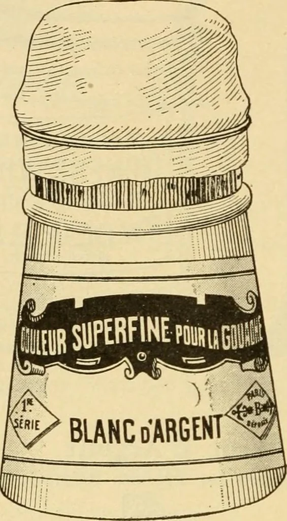 An illustration from Priced catalogue of artists' materials : supplies for oil painting, water color painting, china painting ... and drawing materials for architects and engineers, manual training schools and colleges., 1914, leaf 135
