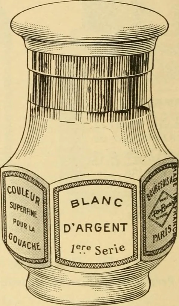 An illustration from Priced catalogue of artists' materials : supplies for oil painting, water color painting, china painting ... and drawing materials for architects and engineers, manual training schools and colleges., 1914, leaf 135