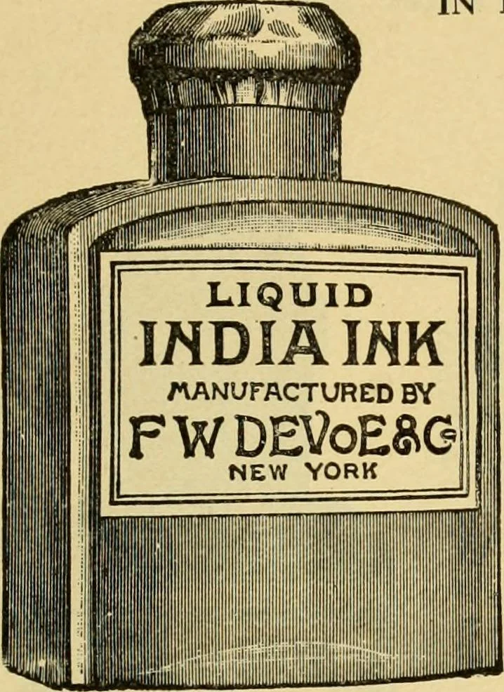 An illustration from Priced catalogue of artists' materials : supplies for oil painting, water color painting, china painting ... and drawing materials for architects and engineers, manual training schools and colleges., 1914, leaf 136