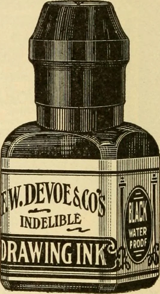 An illustration from Priced catalogue of artists' materials : supplies for oil painting, water color painting, china painting ... and drawing materials for architects and engineers, manual training schools and colleges., 1914, leaf 137