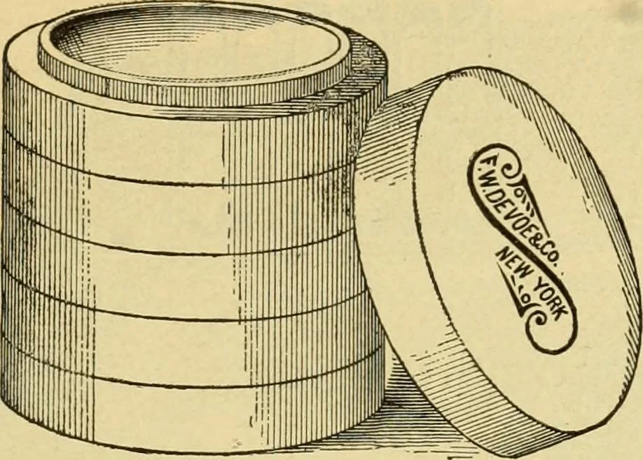 An illustration from Priced catalogue of artists' materials : supplies for oil painting, water color painting, china painting ... and drawing materials for architects and engineers, manual training schools and colleges., 1914, leaf 144